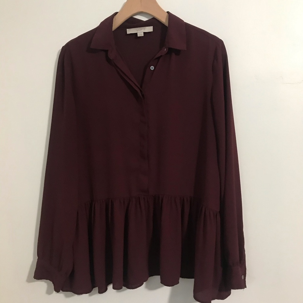 Peplum top